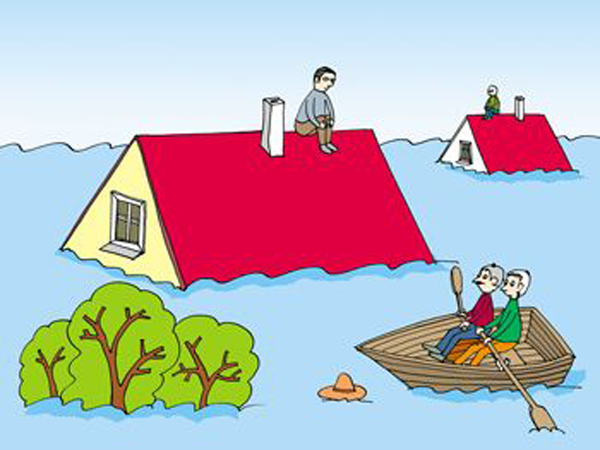 Pemberian Bantuan Korban Banjir